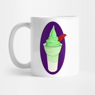 Peter Pan Float With Background Mug